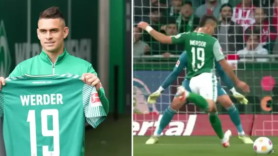 Video: reviva el gol que marcó Santos Borré a su exequipo Frankfurt