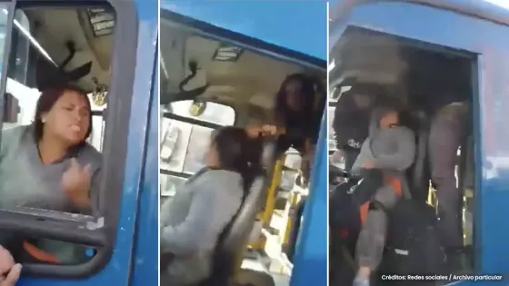 Mujer intentó manejar bus del SITP y resultó mechoneada