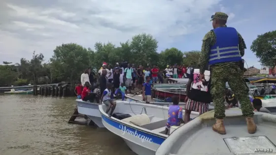 Tres personas muertas en el naufragio de un barco con migrantes en el Golfo de Urabá