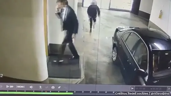 Video: los últimos instantes del empresario que murió en la balacera del Parque de la 93