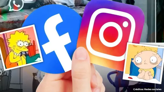 memes caída facebook e instagram