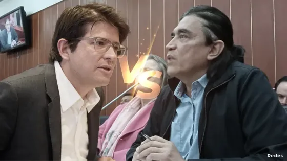 La pelea de Gustavo Bolívar y Miguel Uribe por el DPS