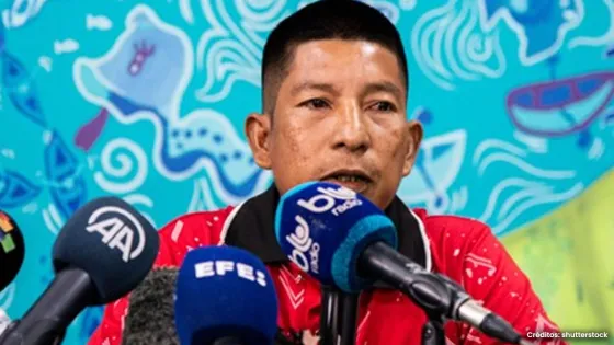 Who is Eliecer Muñoz, the key man in the rescue of indigenous children?