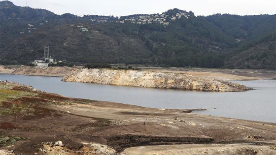 Así lucen los embalses que abastecen de agua a Bogotá