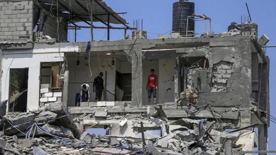 Las impactantes imágenes que dejan los ataques israelíes a la Franja de Gaza