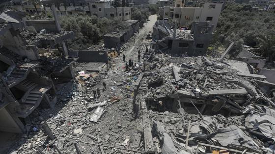 Las impactantes imágenes que dejan los ataques israelíes a la Franja de Gaza