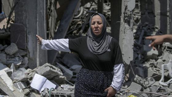 Las impactantes imágenes que dejan los ataques israelíes a la Franja de Gaza