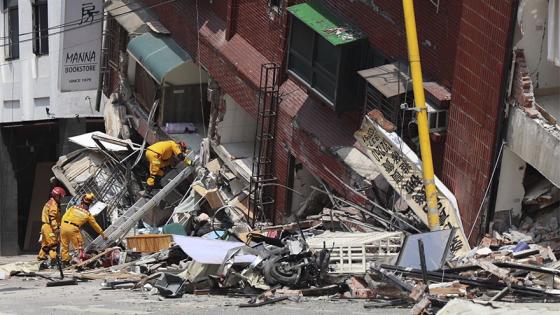 Los estragos del terremoto en Taiwán