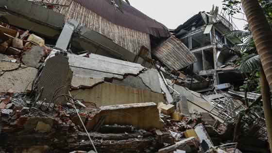 Los estragos del terremoto en Taiwán