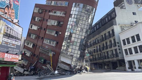 Los estragos del terremoto en Taiwán