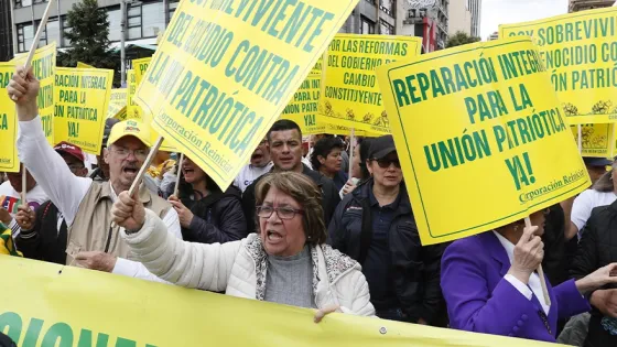 En imágenes, las marchas del Día del trabajo en Colombia En imágenes, las marchas del Día del trabajo en Colombia
