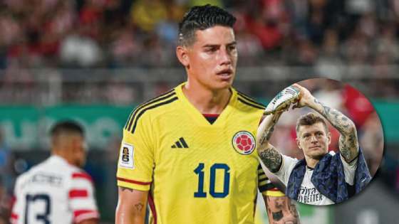 James Rodríguez y Kroos