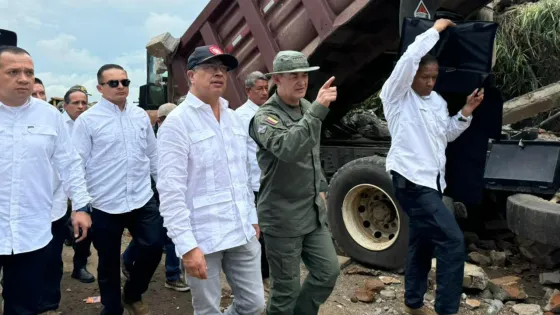 Petro visits Cauca after the outbreak of violence by the FARC opposition