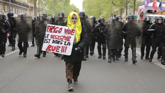 Así se viven las marchas del Día del trabajo en el mundo Así se viven las marchas del Día del trabajo en el mundo
