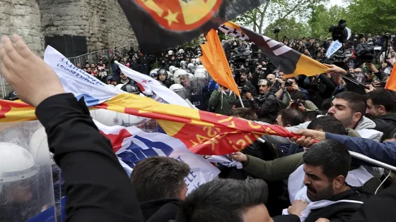 Así se viven las marchas del Día del trabajo en el mundo Así se viven las marchas del Día del trabajo en el mundo