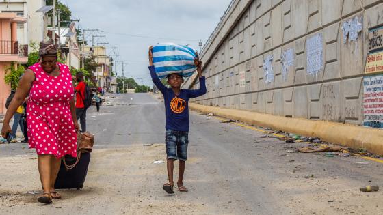 The hunger crimes committed by Haitian children