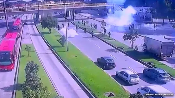 Riots at the National University: explosions reported