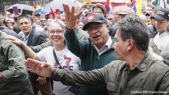 En imágenes, las marchas del Día del trabajo en Colombia