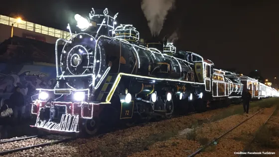 tren de la sabana navidad