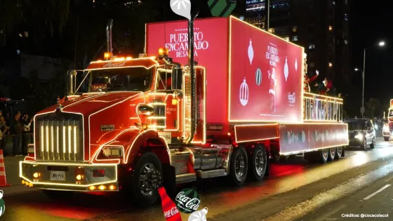 caravana de la navidad coca-cola