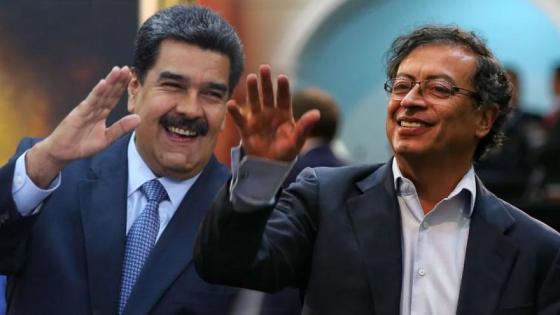 Nicolás Maduro y Gustavo Petro