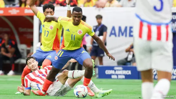 selección colombia vs paraguay