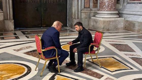 Trump y Zelensky