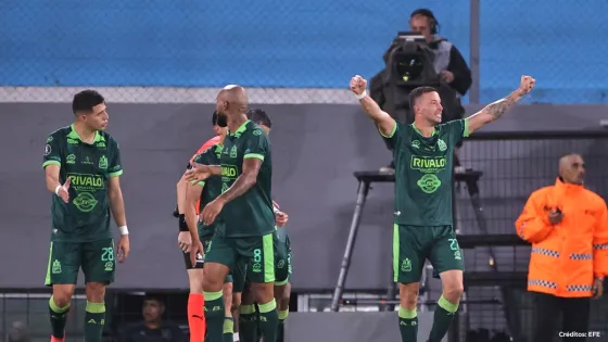 ¿Burla a Racing? Así celebró el Bucaramanga su triunfo en Argentina