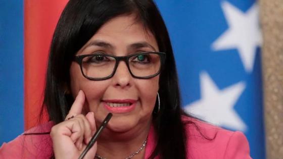 Delcy Rodríguez  Delcy Rodríguez niega ofrecer a EE. UU. un Gobierno sin Maduro