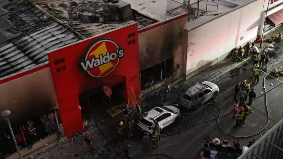 Incendio en Waldo´s deja un total de 23 muertos en México
