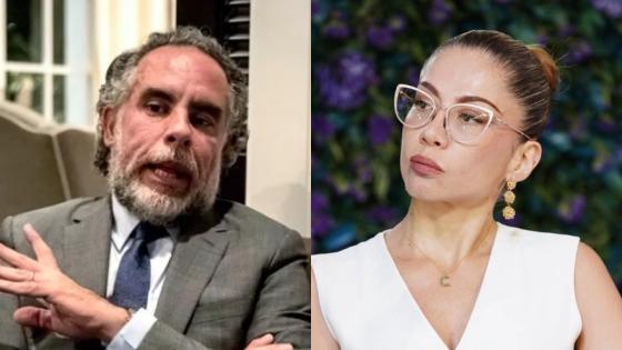 Armando Benedetti y Catherine Juvinao.