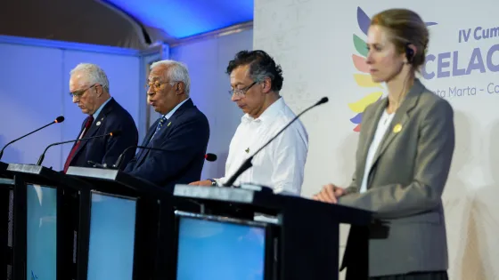 Declaración conjunta en la IV Cumbre CELAC-UE