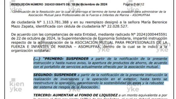 instrucción del 22 de octubre de 2024 (abstenerse de aceptar recursos).