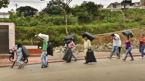 Qué se sabe del desplazamiento de 176 familias de Cauca hacia Cali 