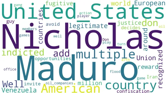 Nube de Palabras 3: Marco Rubio