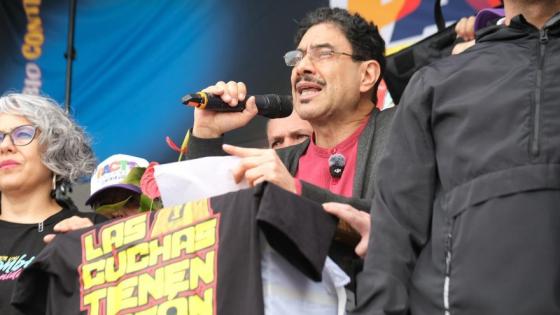 Candidato presidencial Iván Cepeda.