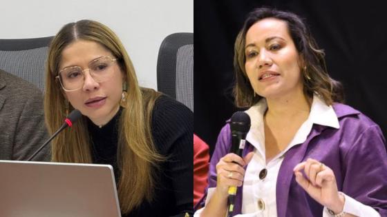 Catherine Juvinao y Carolina Corcho.