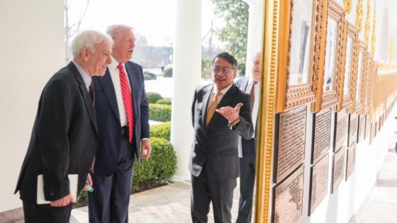 Encuentro entre Trump y Petro en Estados Unidos.