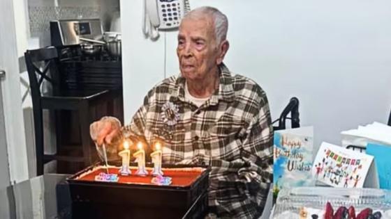 Colombiano de 111 años es el hombre más longevo de EE. UU.
