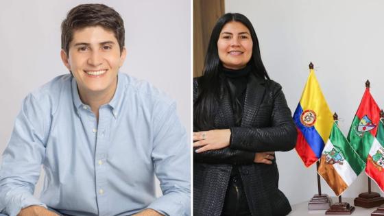 Wadith Manzur y Karen Manrique