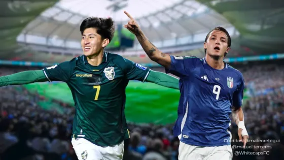 Bolivia e Italia, por el cupo al Mundial 2026 en el repechaje. 