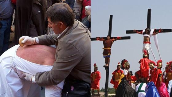Las penitencias más extremas de Semana Santa que sorprenden al mundo