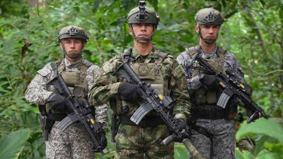 Fuerzas Armadas de Colombia.