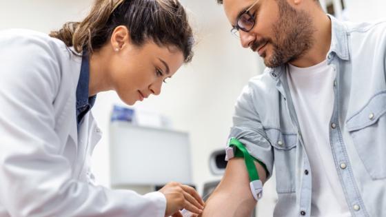 Imagen de referencia de donación de sangre.