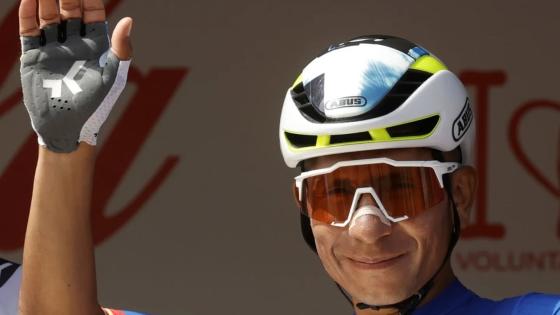 Nairo Quintana, campeón de la Vuelta a Asturias. 