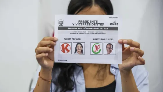 Así avanza el conteo de la segunda vuelta en Perú