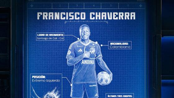 La historia de Francisco Chaverra, el nuevo atacante de Millonarios