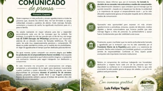 comunicado