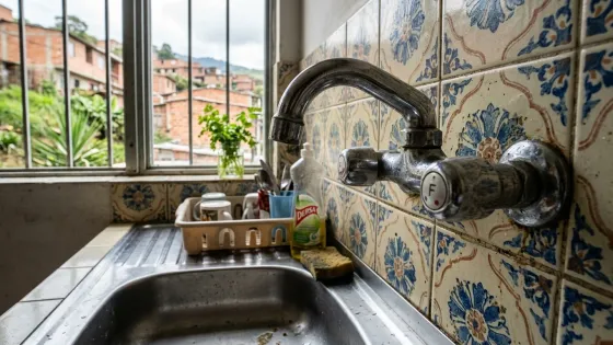 Racionamiento de agua en Medellín