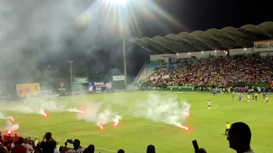 Disturbios obligaron a suspender Alianza vs. Junior en Valledupar